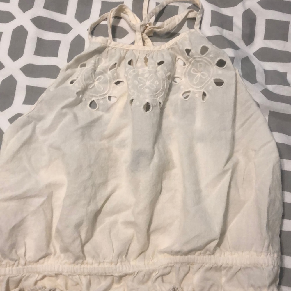 halter cover top